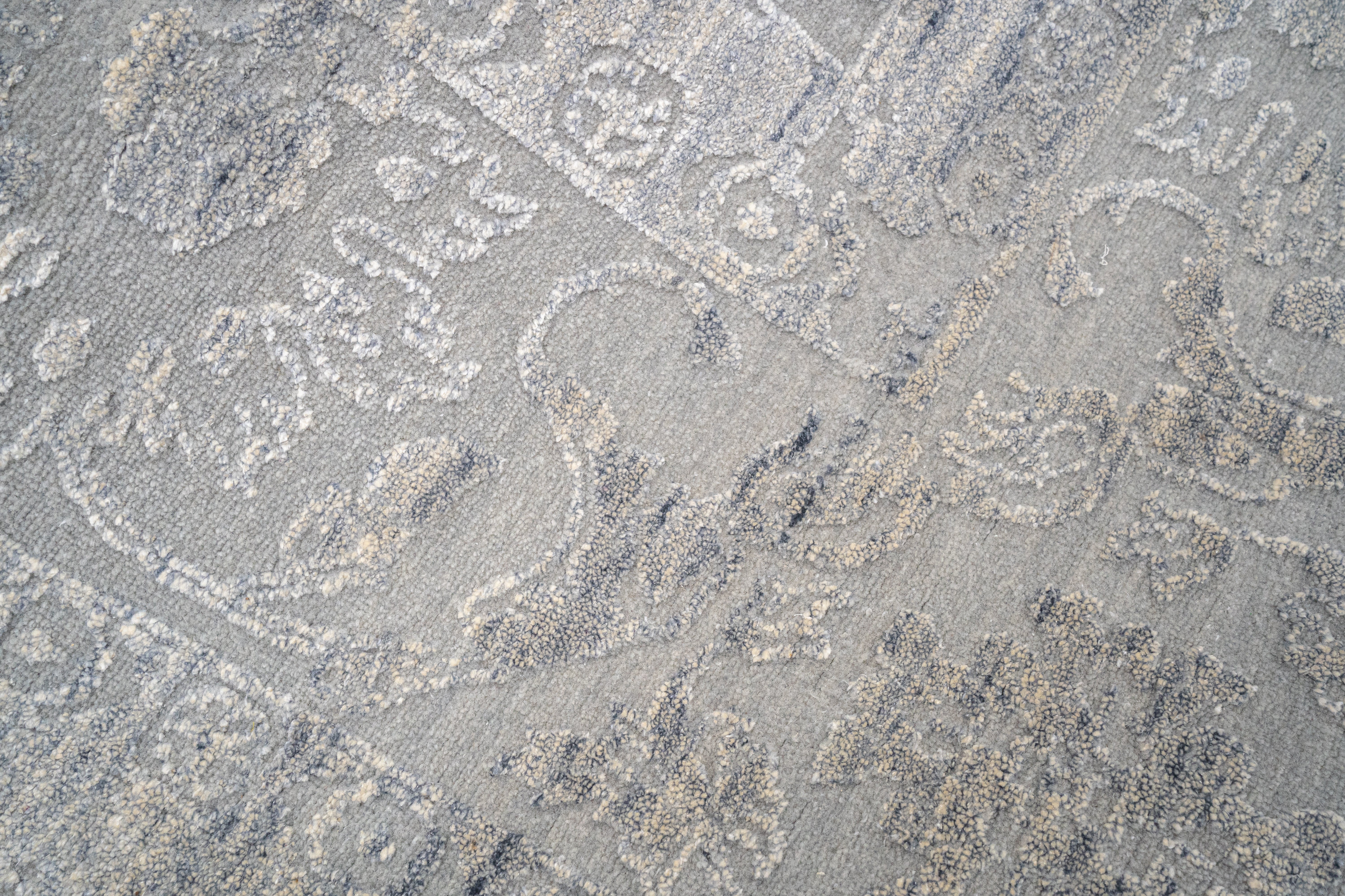 Handknotted Modern Carpet DIA- 463